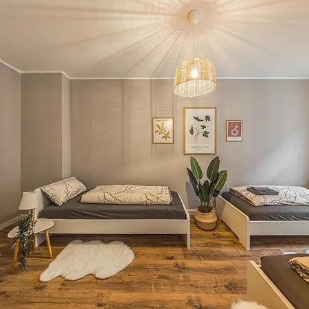 1g Lv 6-zimmer-apartment Hbf Halle Apartment *